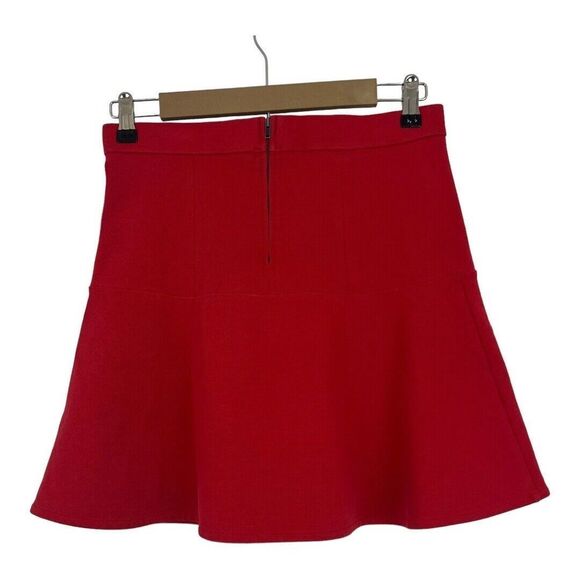 Madewell Womens Size 4 Red Wavelength Mini Skirt - Picture 2 of 3